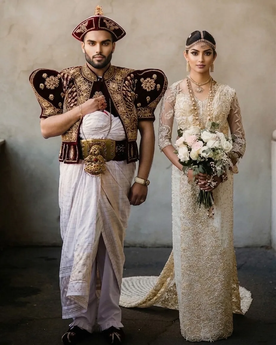 Traditional Kandyan costumes